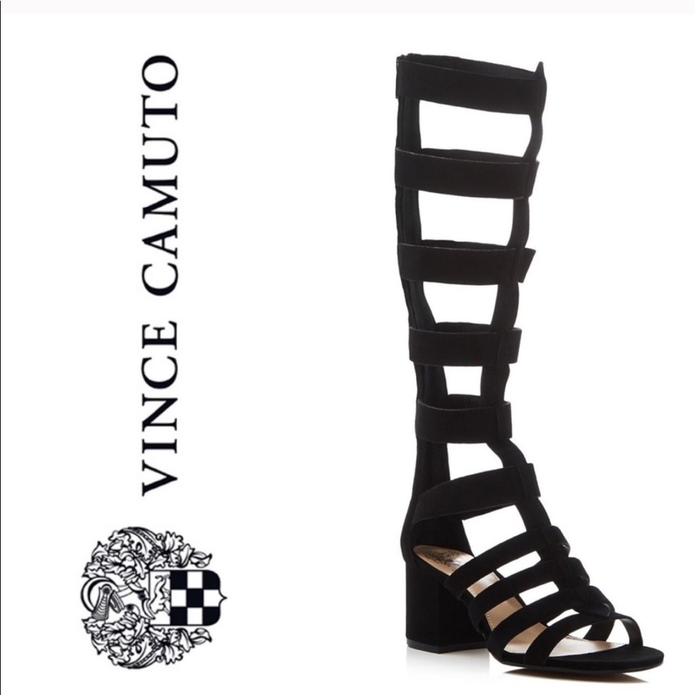 Vince Camuto Brenton Suede Gladiator Sandals 7.5